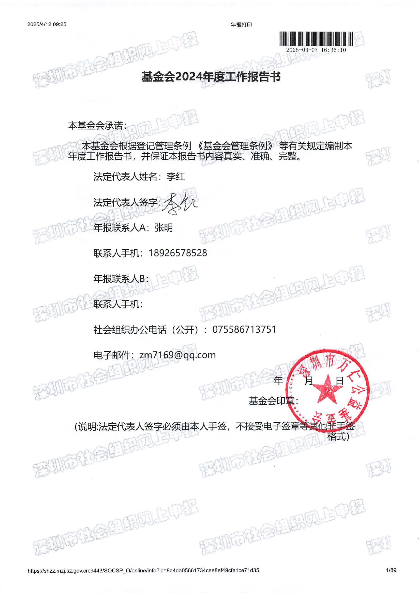 2024年度工作报告